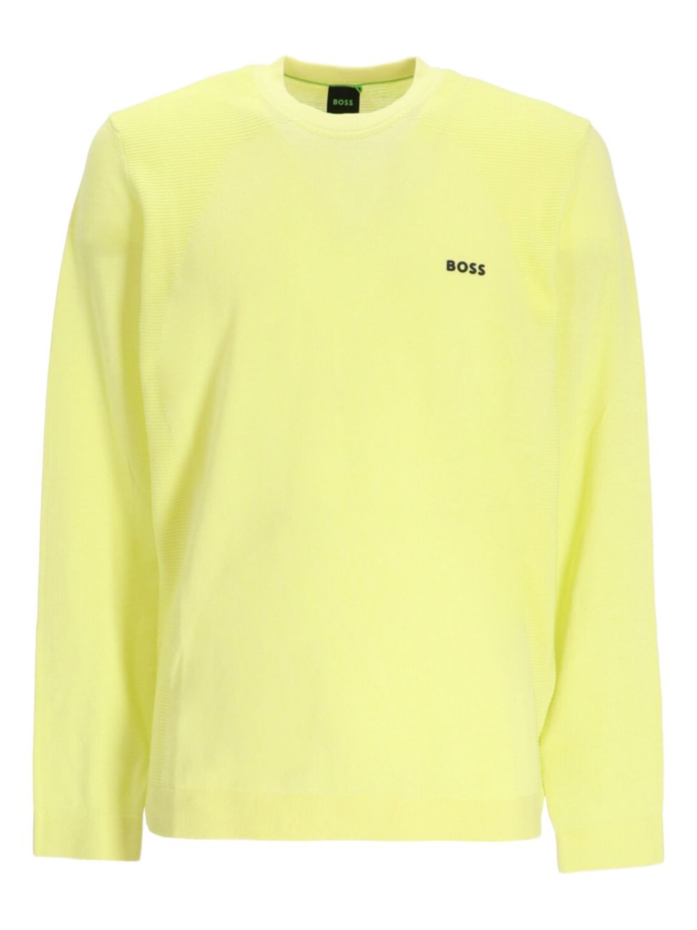 Crew-neck sweater - Yellow