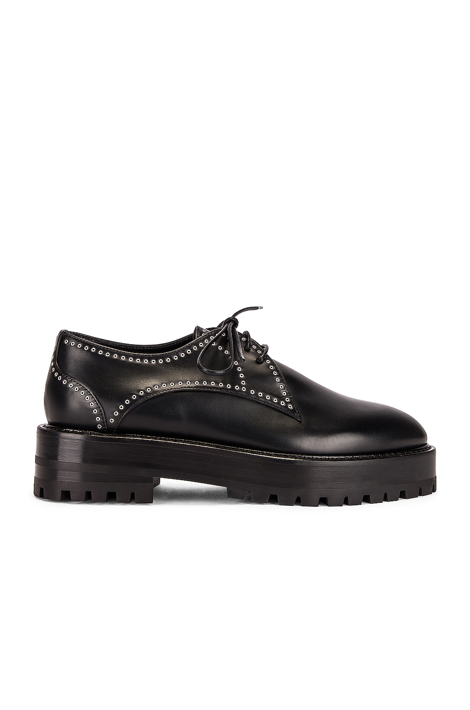 ALAÏA LOAFERS DERBY in Noir - Black. 36 also