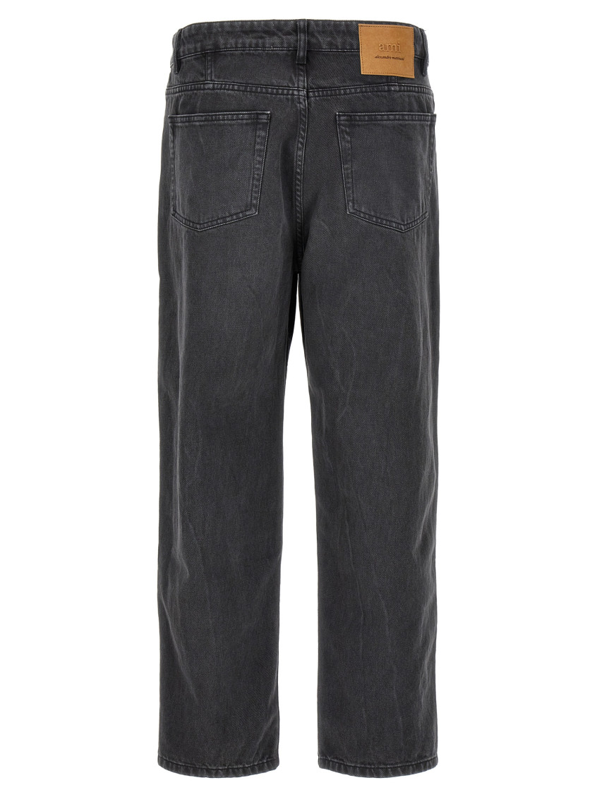 Black Mid Rise Jeans