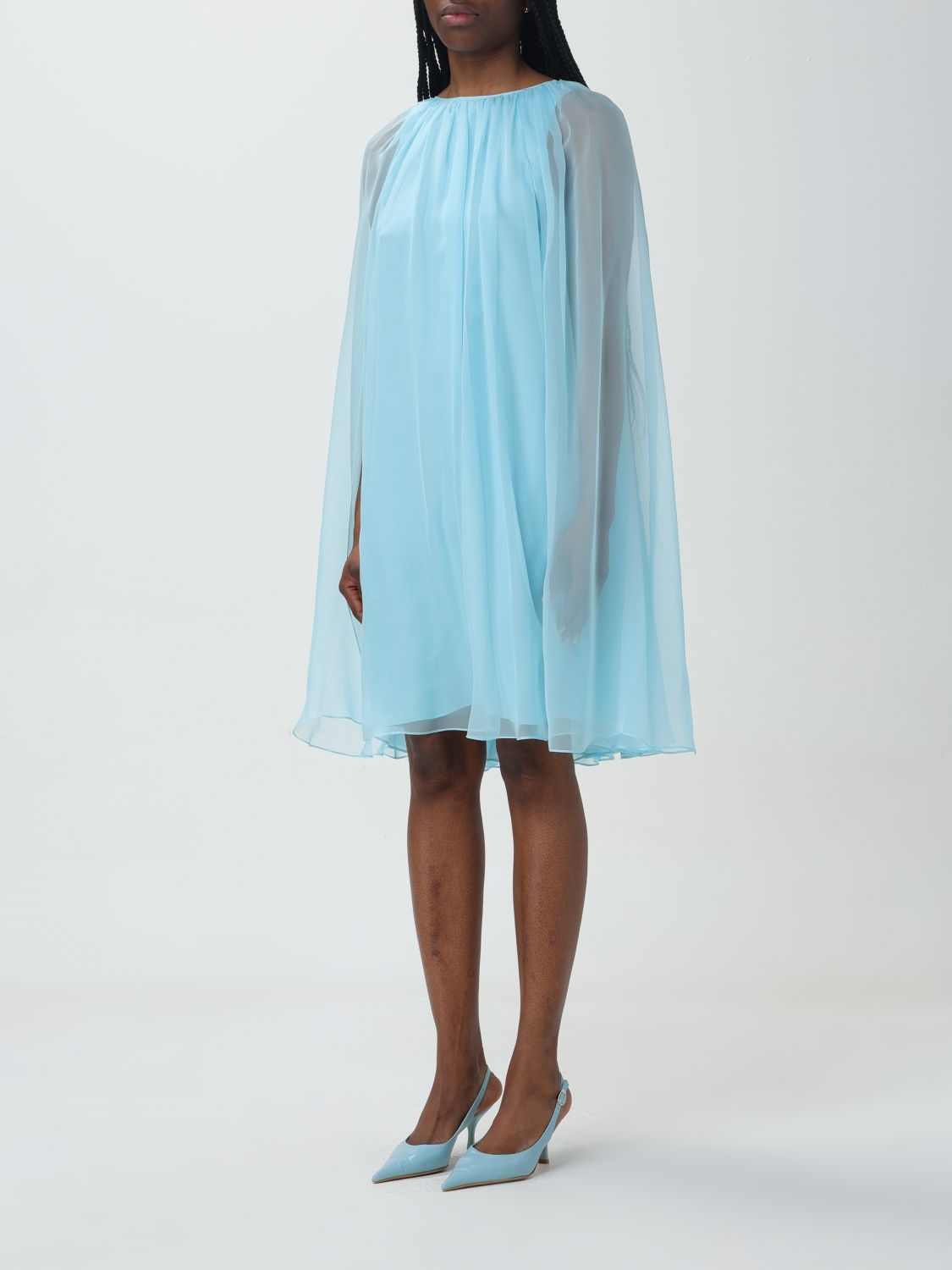 Dress Woman color Sky