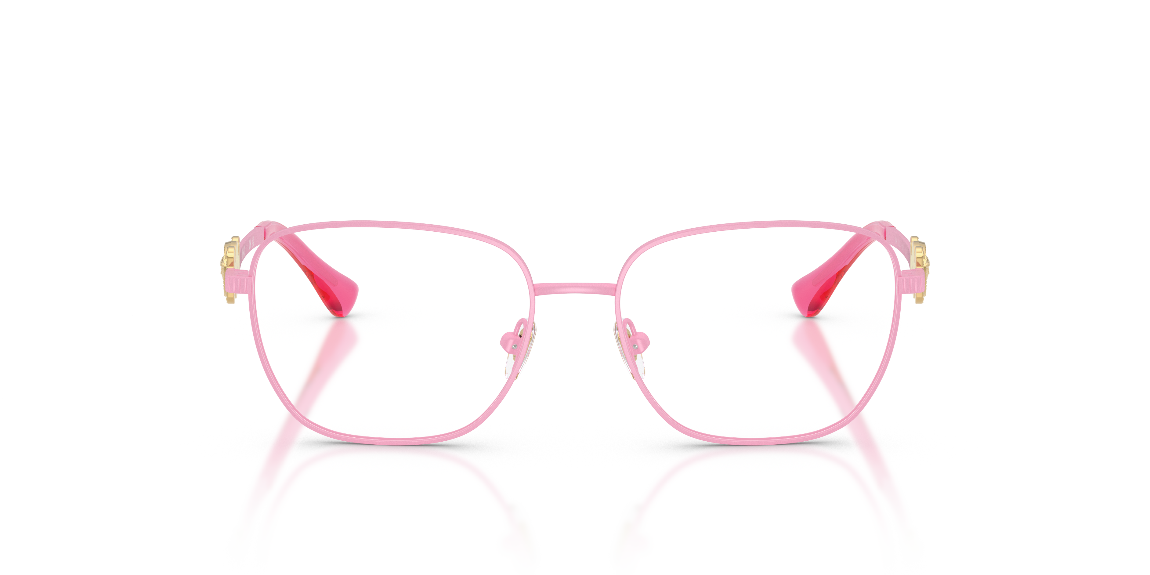 Versace Kid Versace VK1003 1496 Optical frames Metal Pink Transparent Pantos Norma
