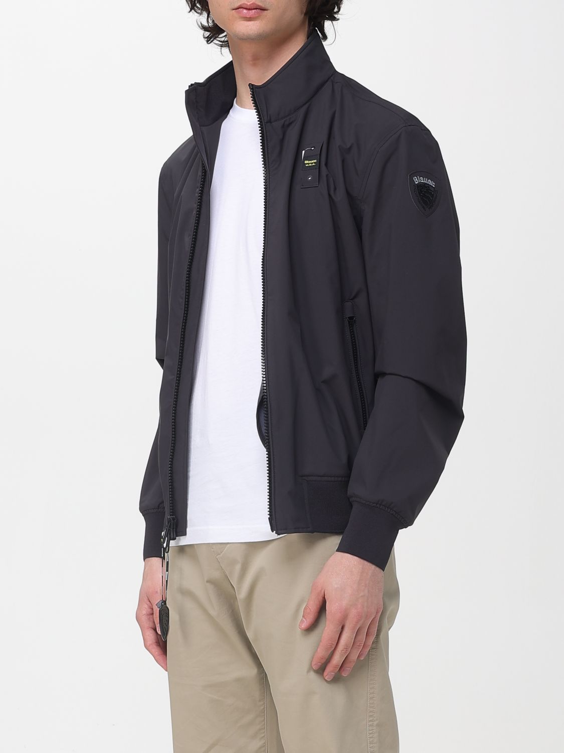 Jacket Men color Blue
