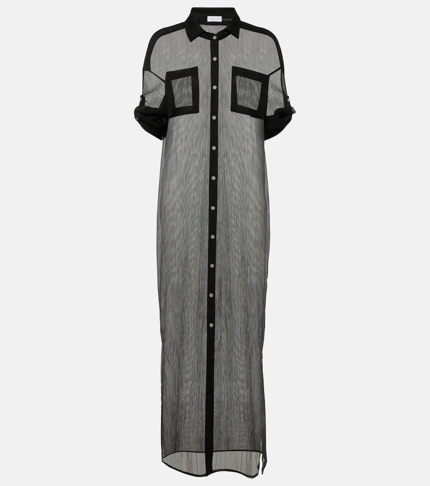 Mika mesh shirt dress