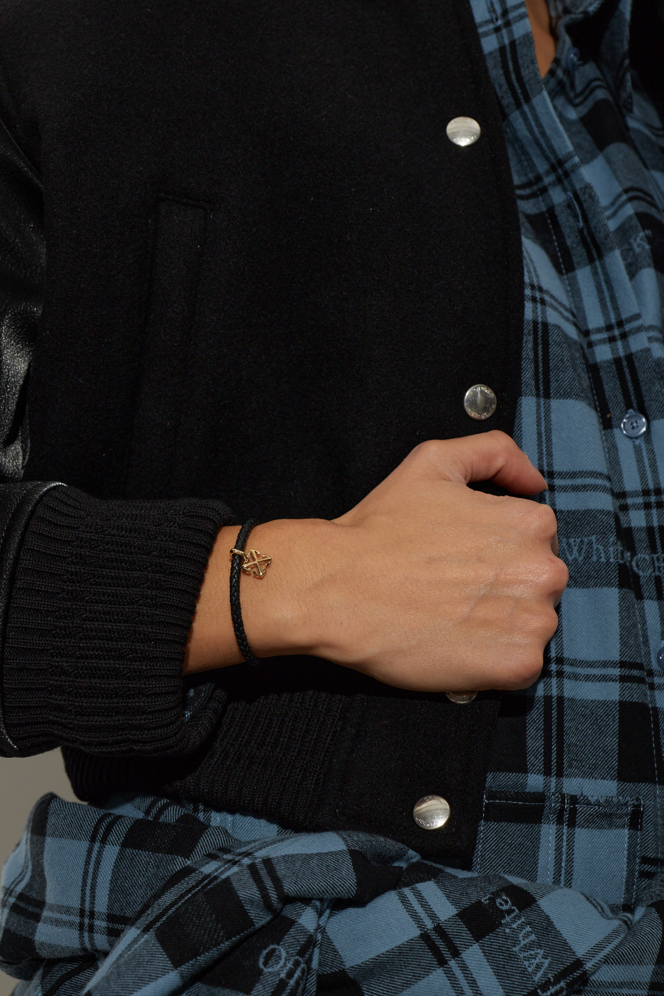 Bracelet With Charm, Women's, Black
