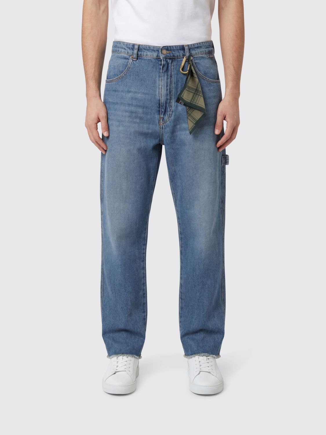 Jeans Men color Blue
