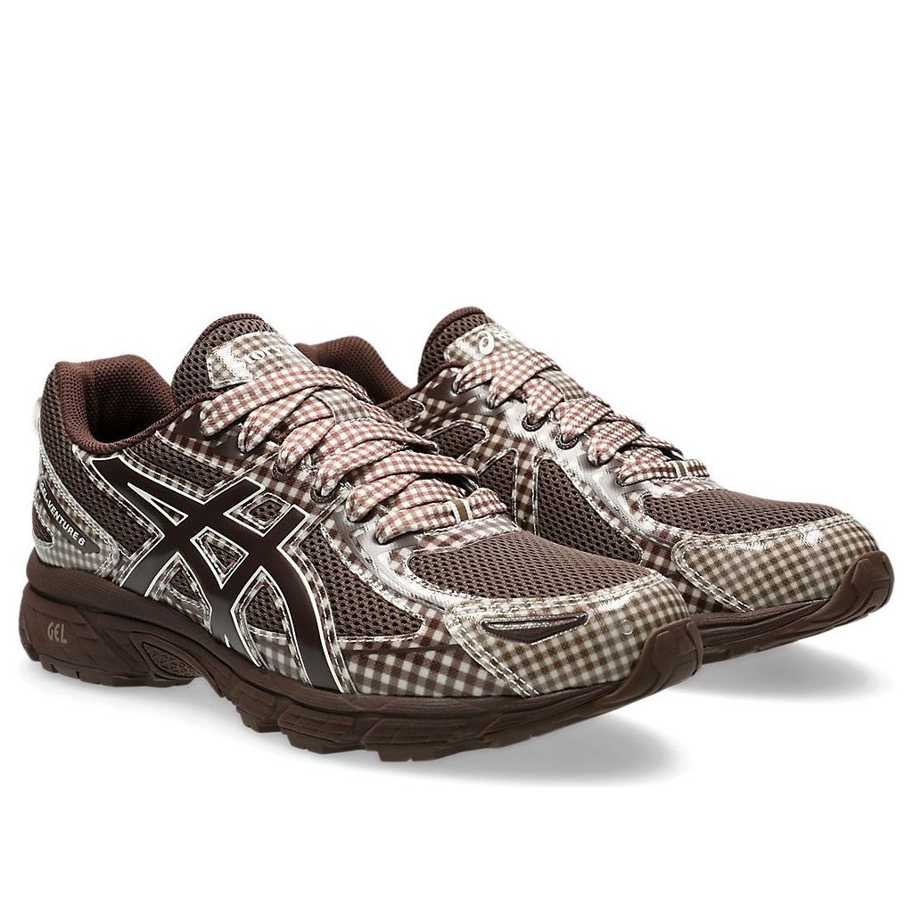 X Story mfg. Gel-Venture 6 'Reddish Brown Gingham'