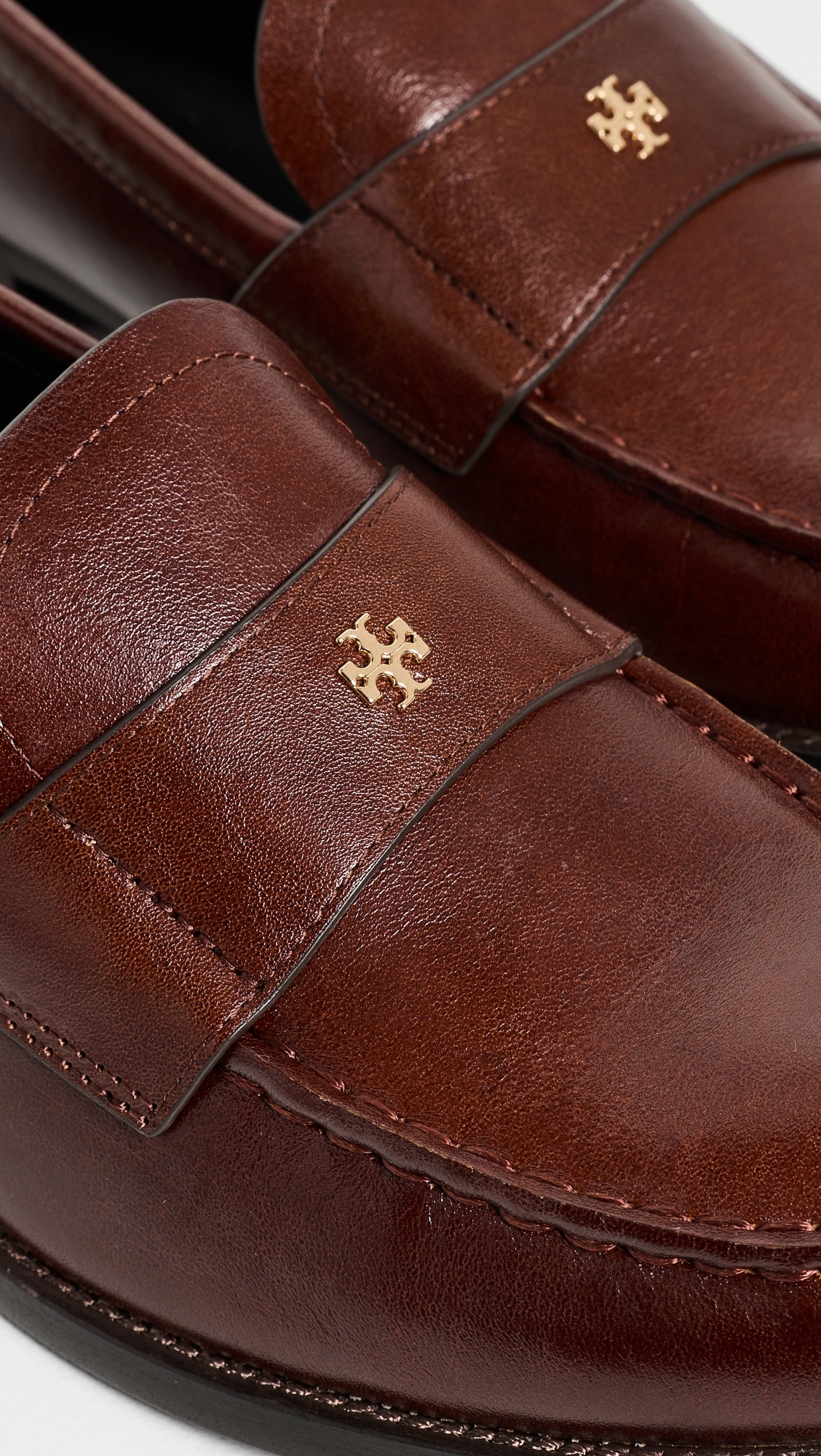Classic Penny Loafers Negroni With Gold Logo