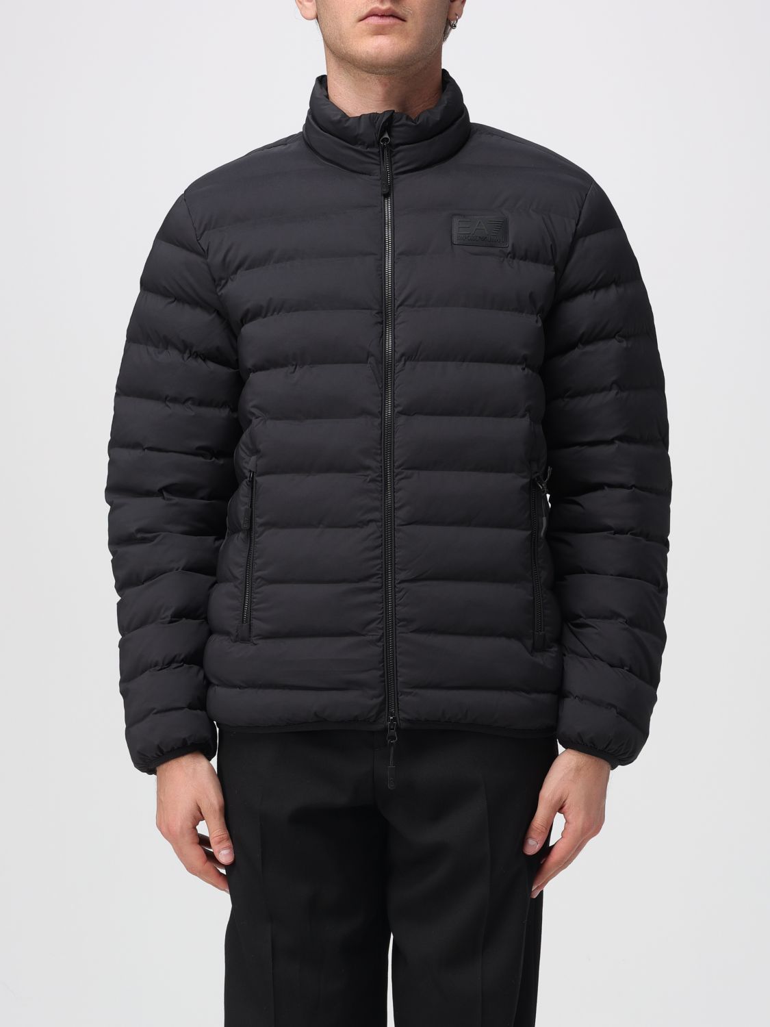 Coat Men color Black