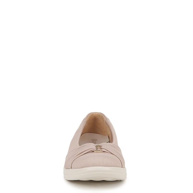 Women's Paige Slip On Shoes (Beige Fabric)