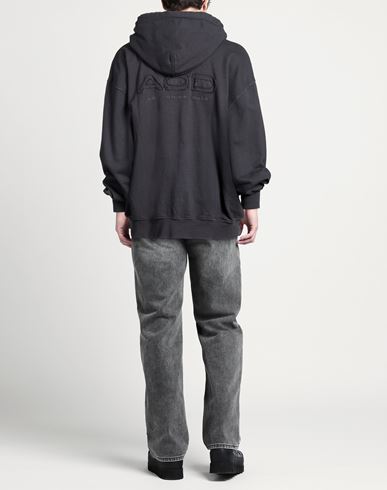 Man Sweatshirt Charcoal Size L Cotton