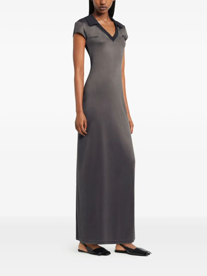 Sports Polo Long Dress