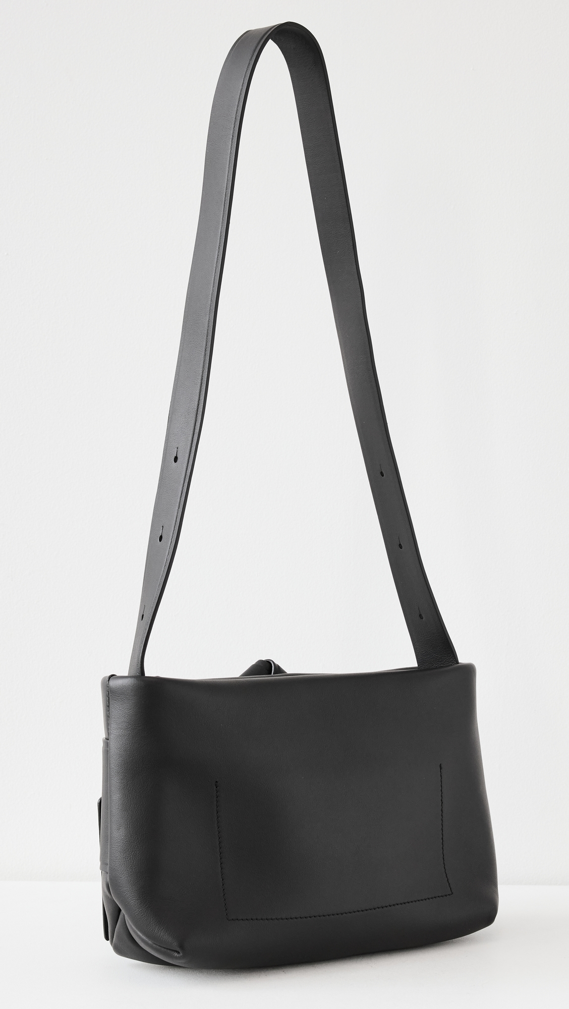 Crossbody Knot Bag Black One Size