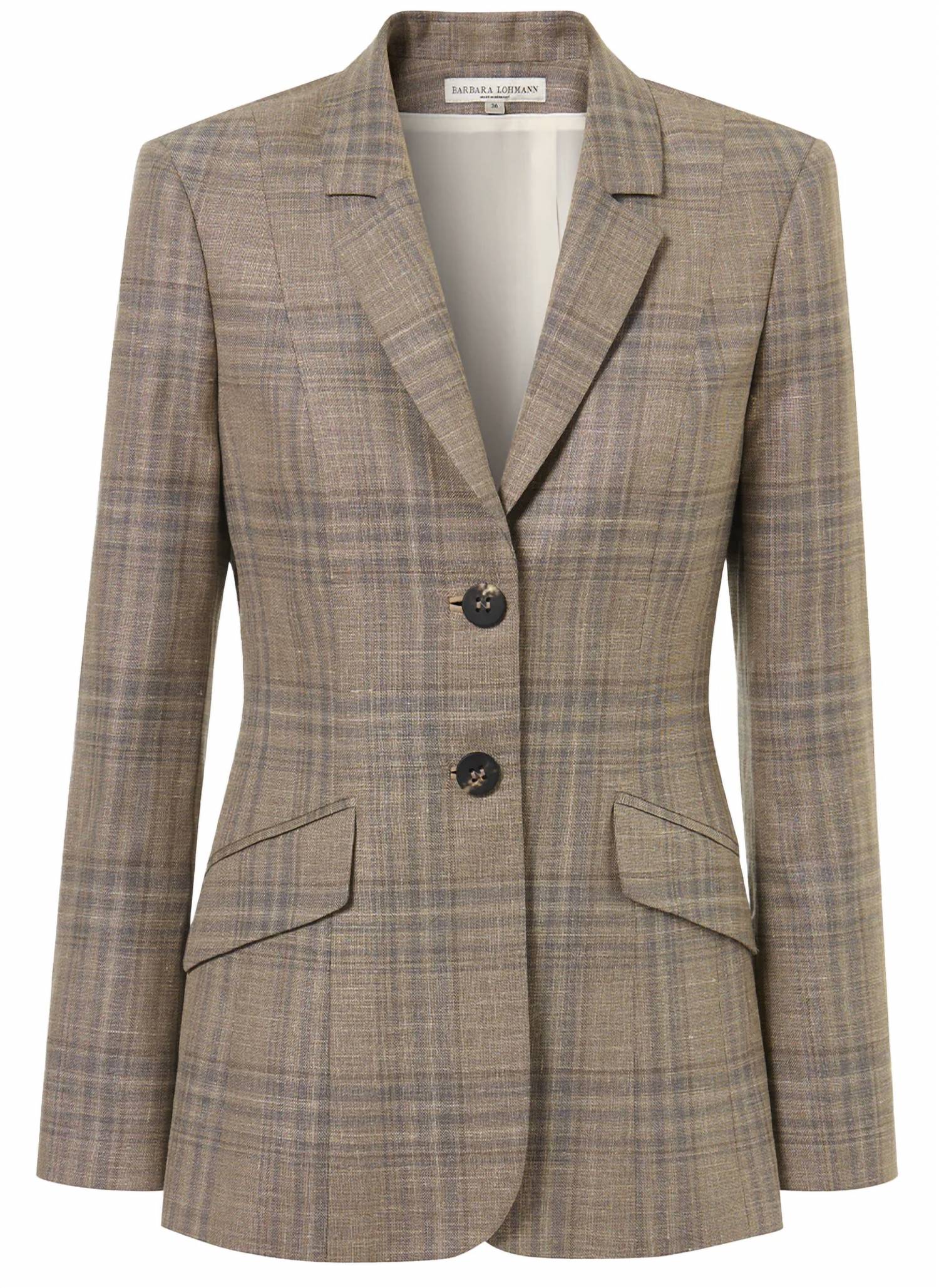 Women's Fairmont Glen Check Single Breasted Jacket In Dessert