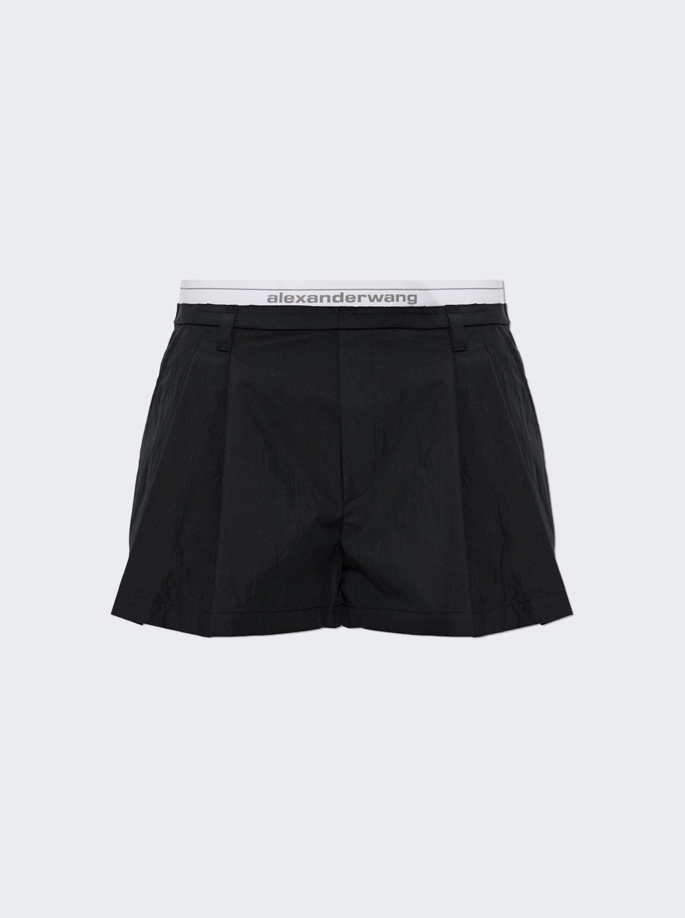 Logo Elastic High-rise Short Black