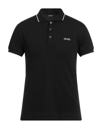 Man Polo shirt Black