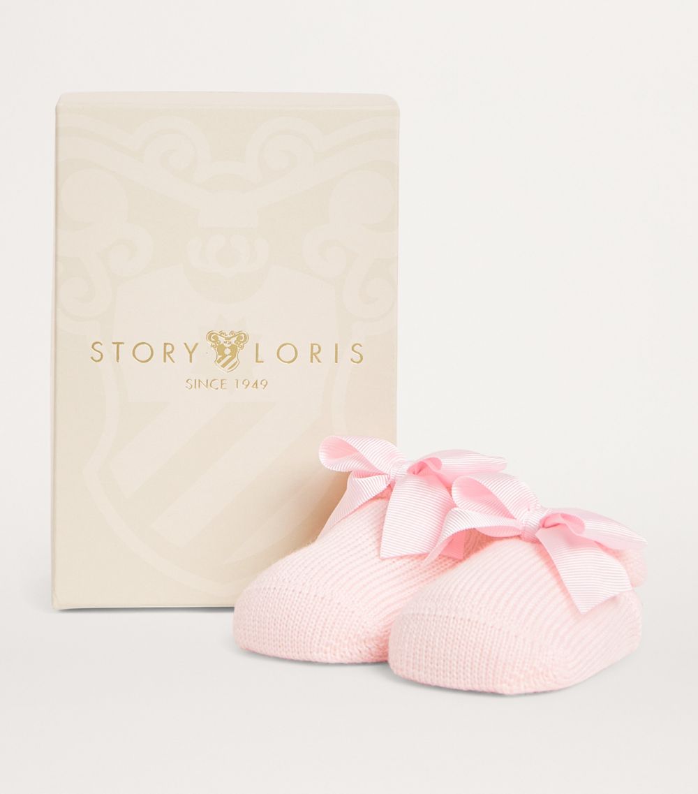 Bow Booties And Headband Set (1-9 Months)