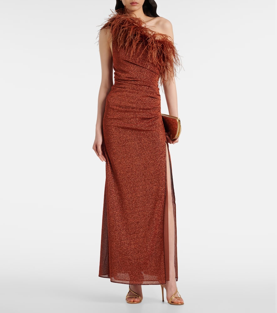 Oséree Lumière Plumage minidress