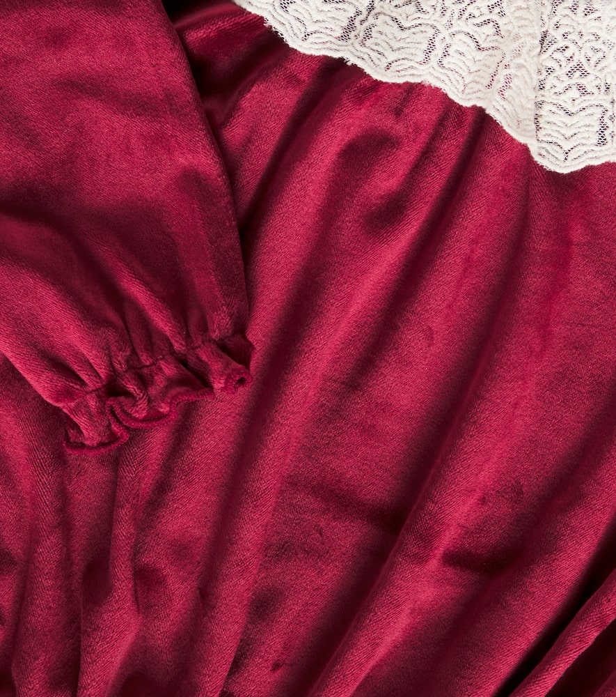 Konges Sløjd Baby Venola velvet bodysuit