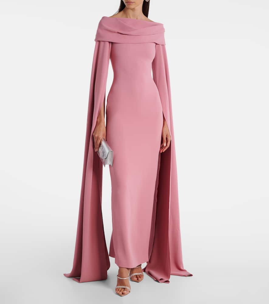 Nuri draped gown