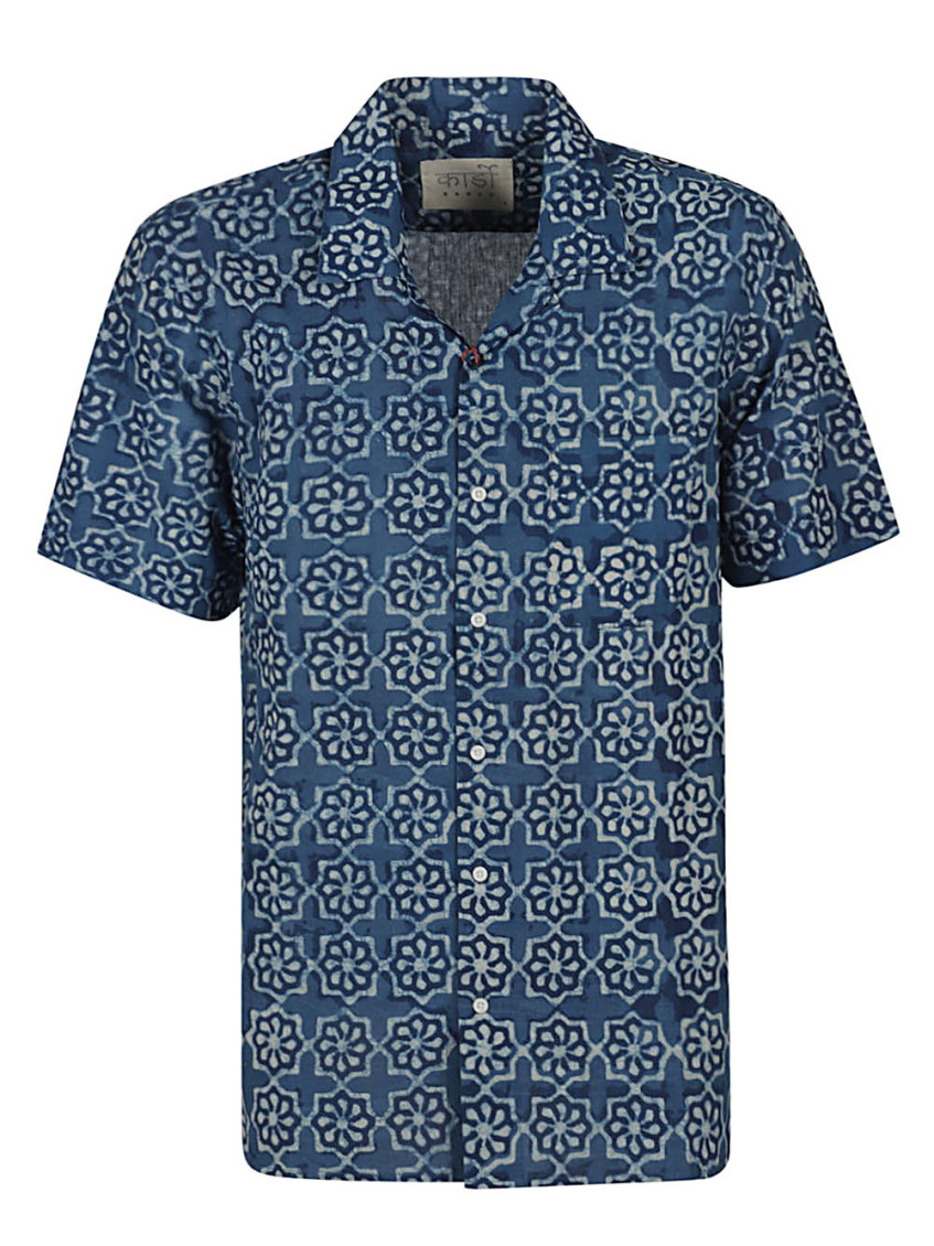 - Checked Cotton Shirt