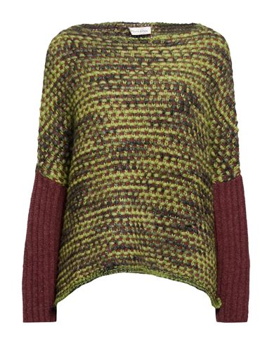 Woman Sweater Light green Size XS Wool, Recycled polyacrylic, Acrylic, Viscose