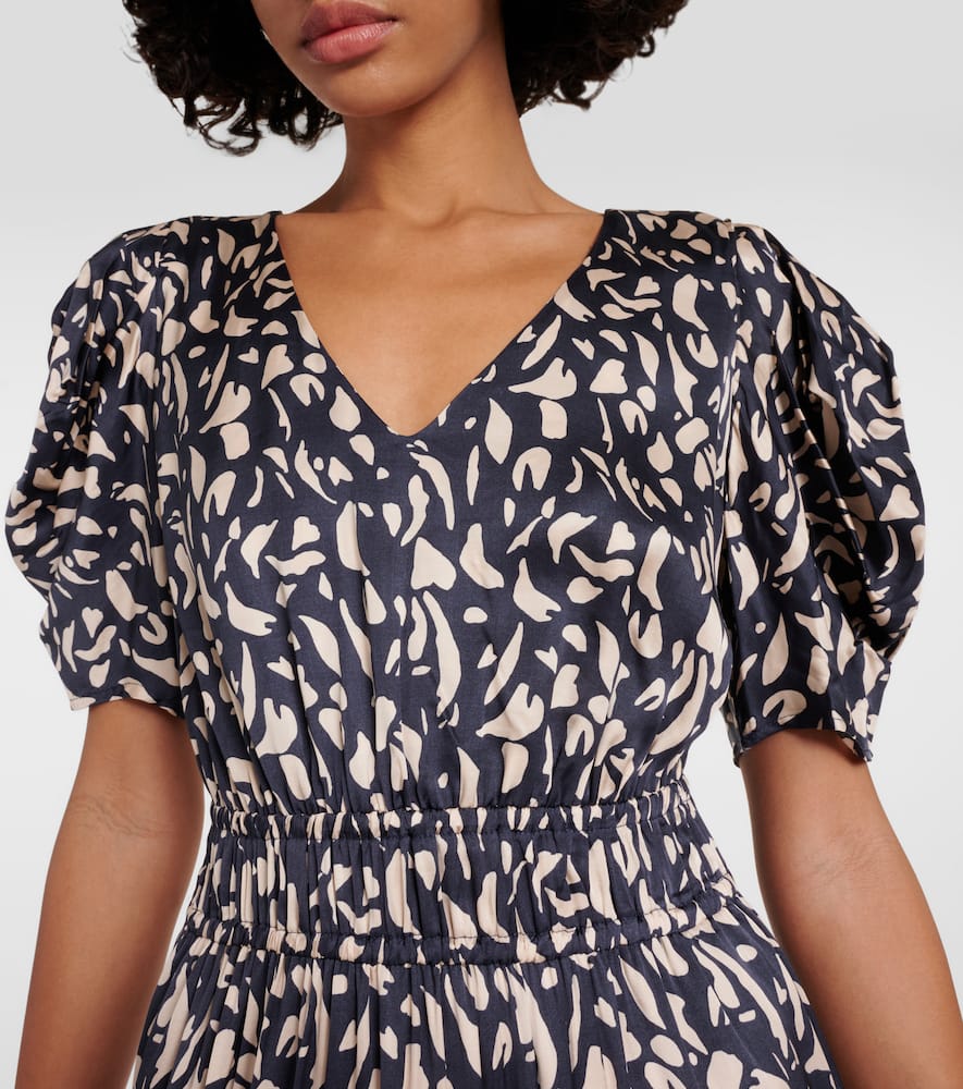 Lyuda printed midi dress