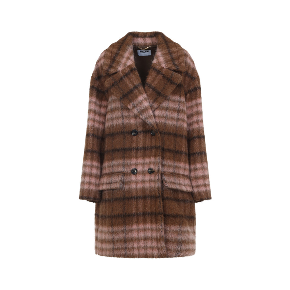 Double Breasted & Peacoat Brown