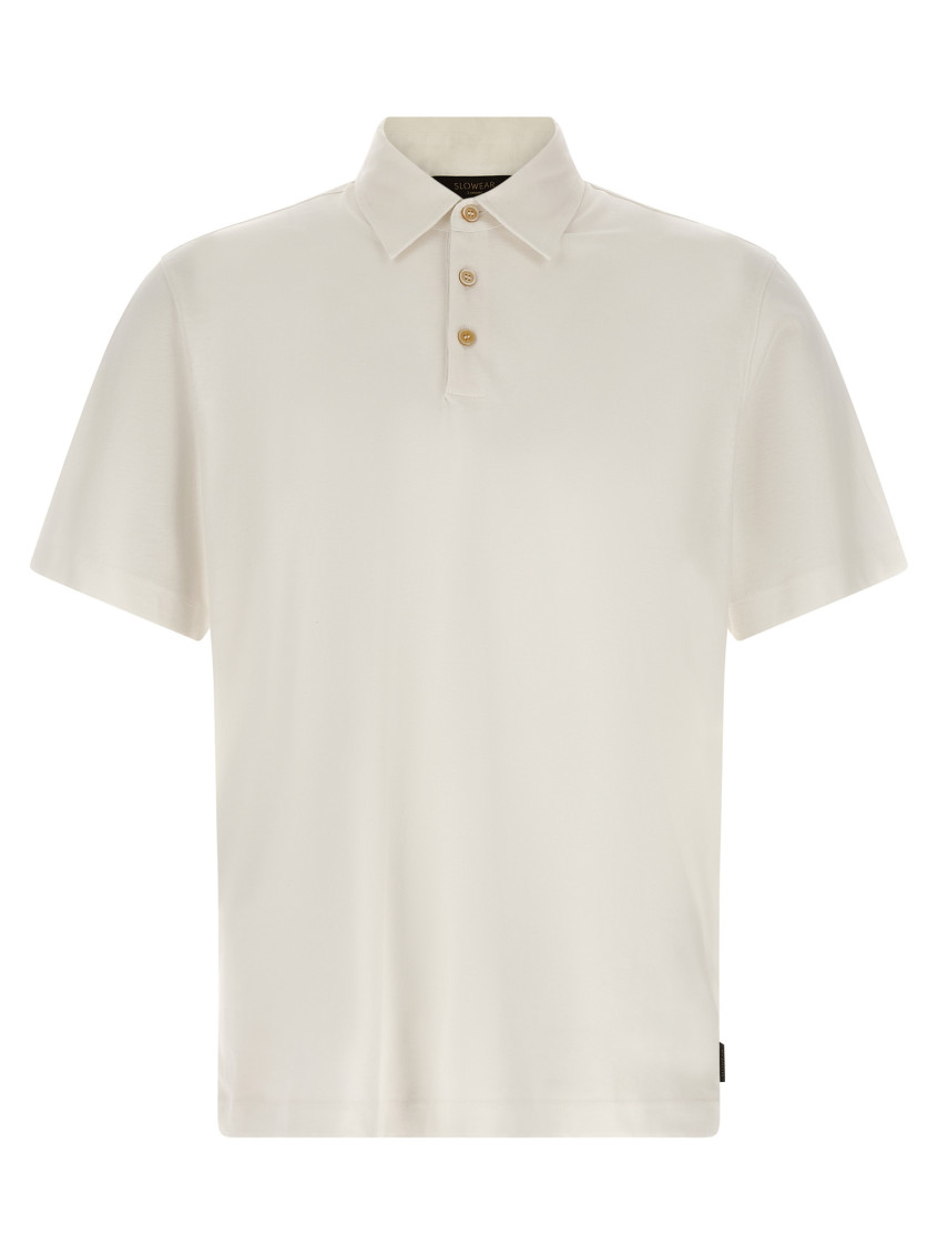 Cotton Silk Polo Shirt