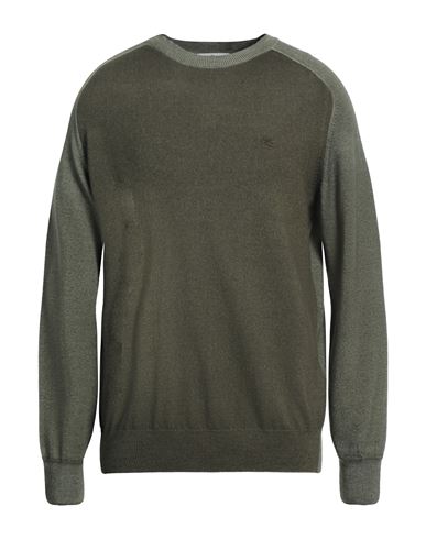 Man Sweater Military green