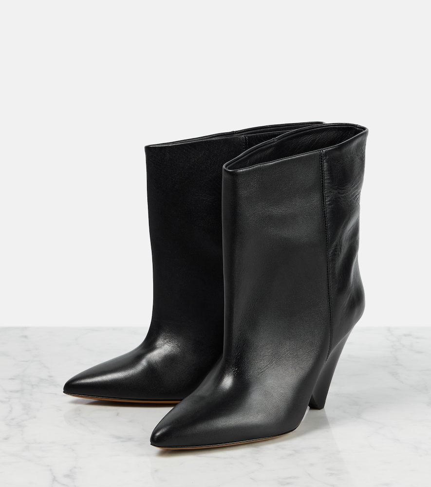 Miyako leather ankle boots