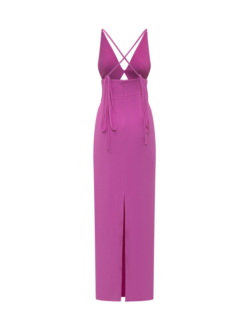 Dresses Pink Polyester - Women