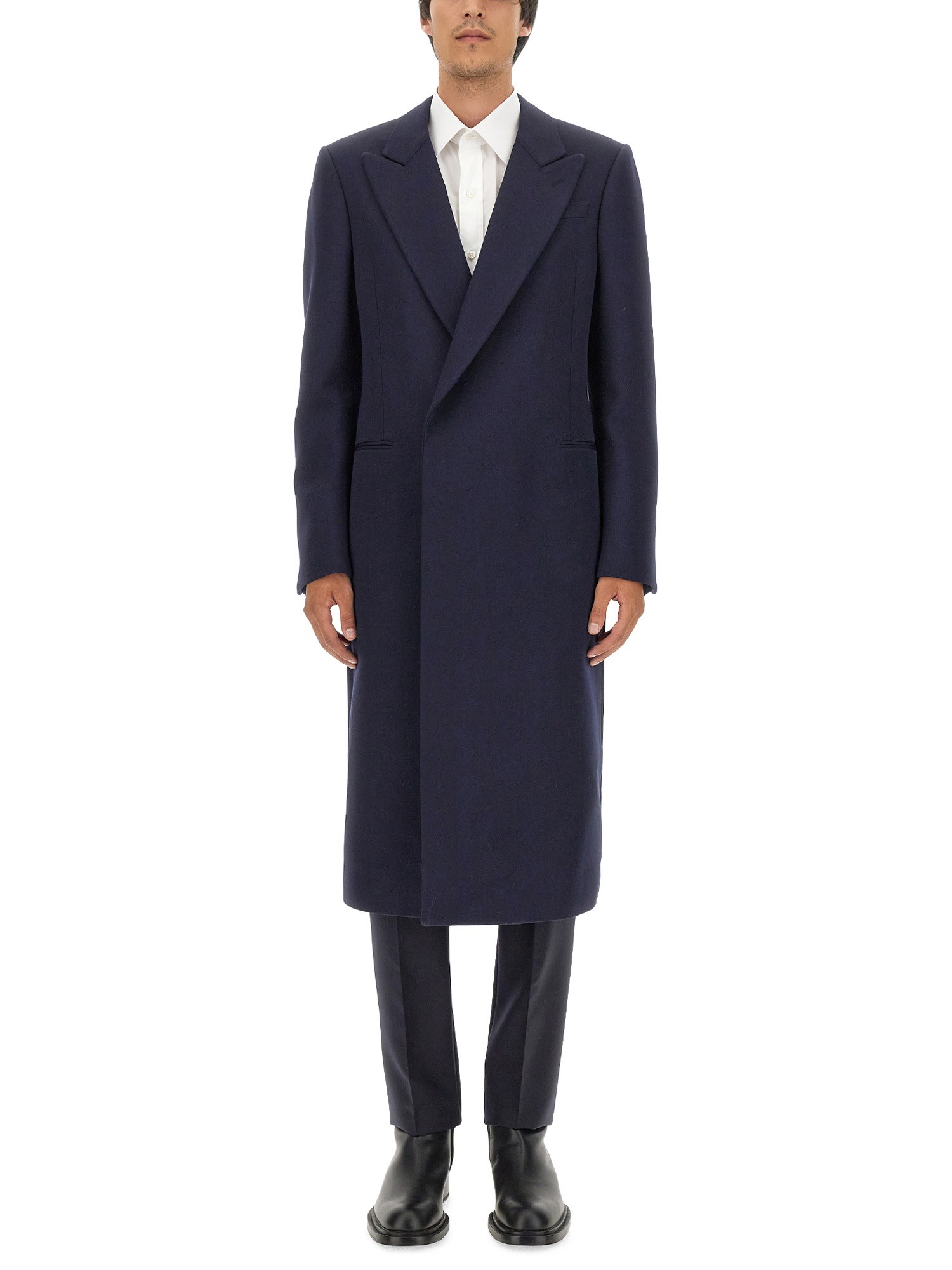 Double-breasted coat