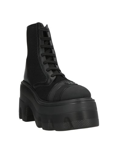 Woman Ankle boots Black Size 6 Synthetic material, Textile fibers