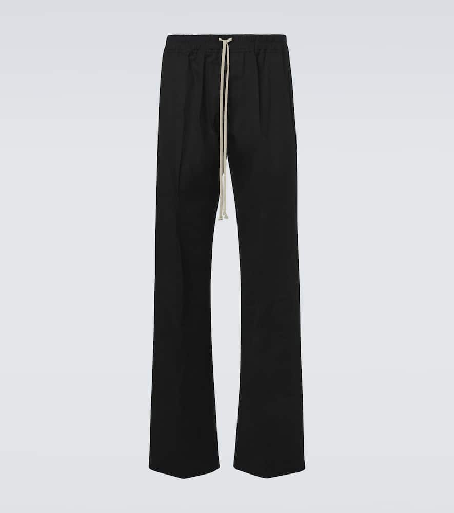 Dietrich cotton-blend wide-leg pants