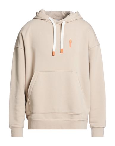 Man Sweatshirt Light grey Size S Cotton, Polyester