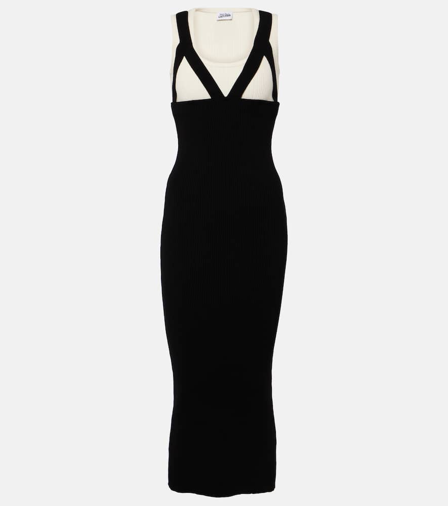 Madone ribbed-knit midi dress