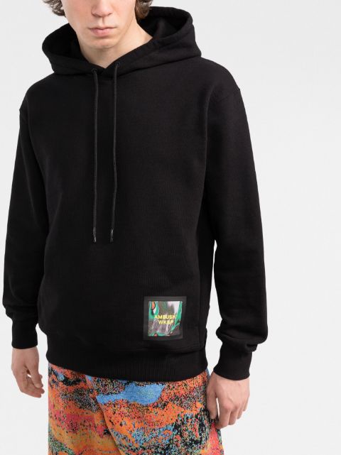 Logo-patch hoodie