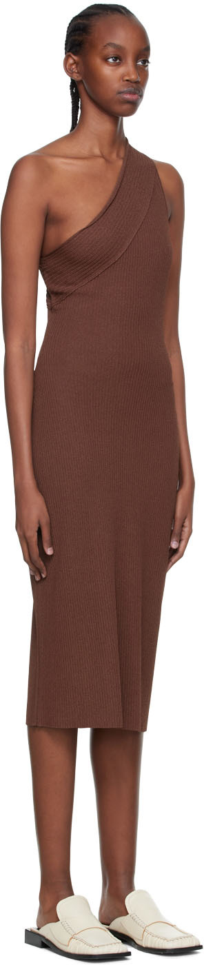 Brown Martina Midi Dress