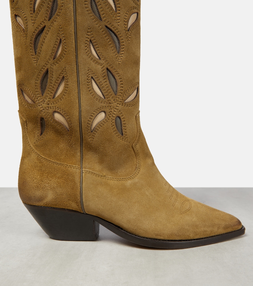 Denvee suede knee-high boots