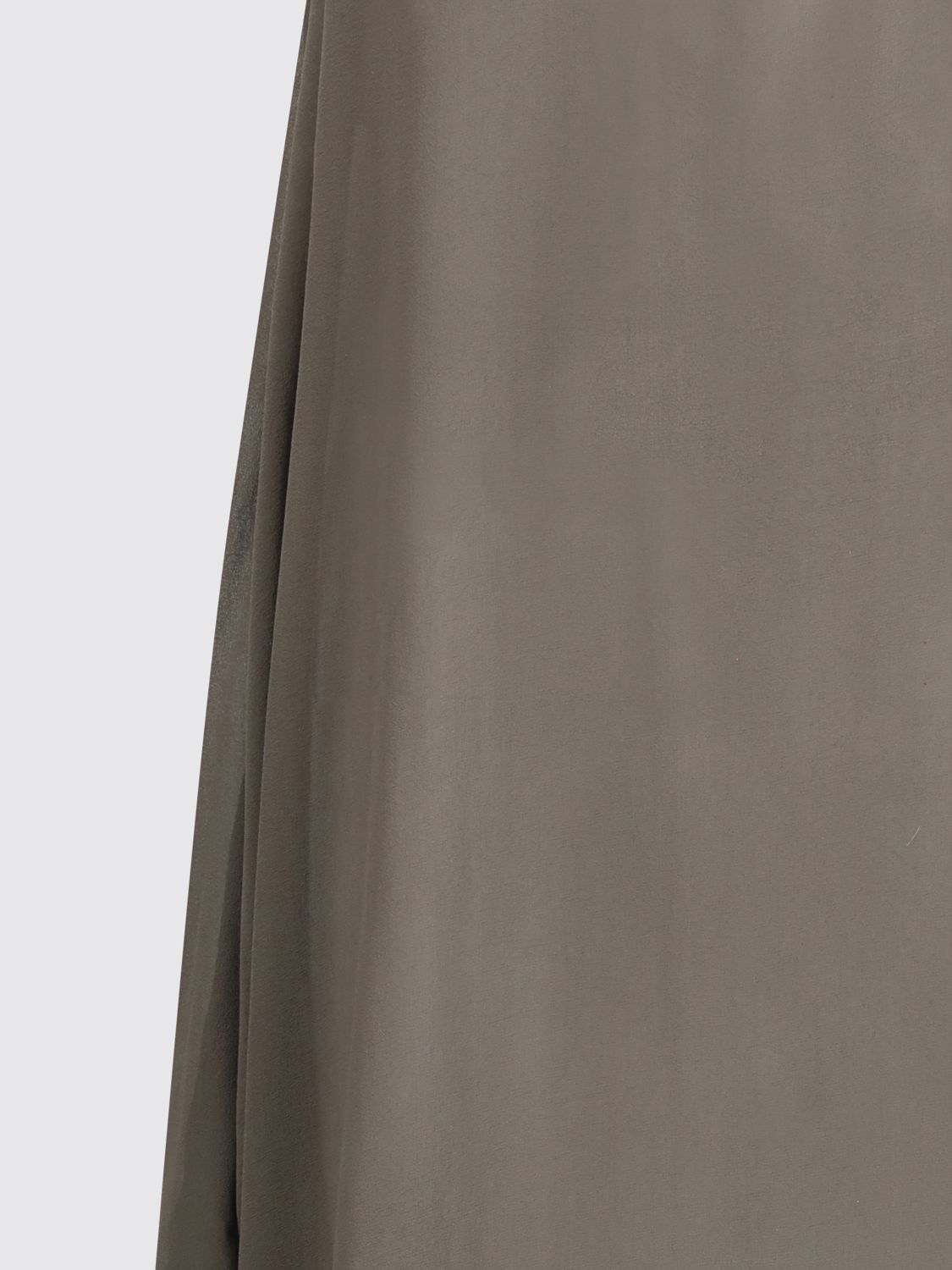 A-Line Halterneck Midi Dress in Pure Silk