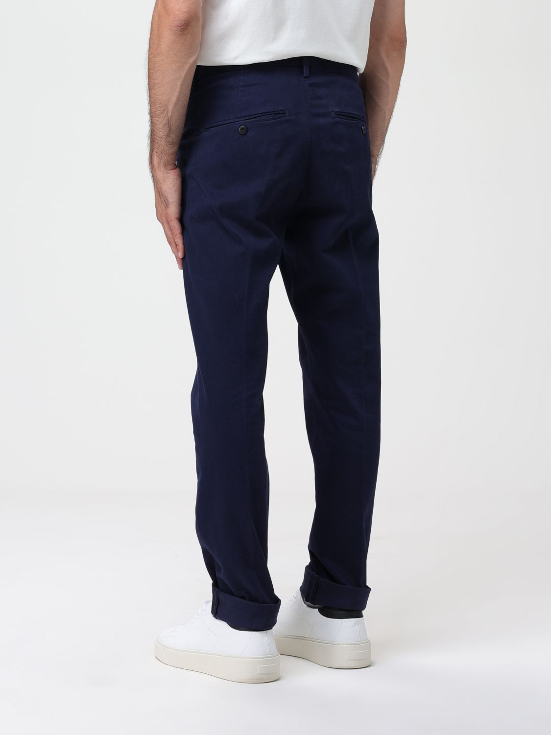 Pants Men color Blue 1