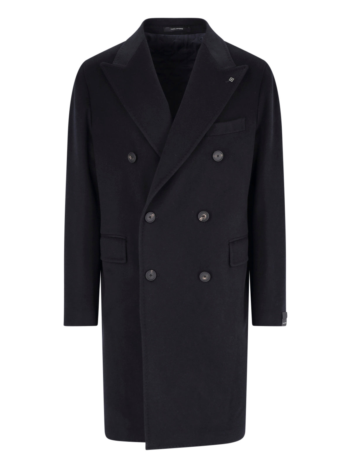 Double-Breasted Tailored Overcoat