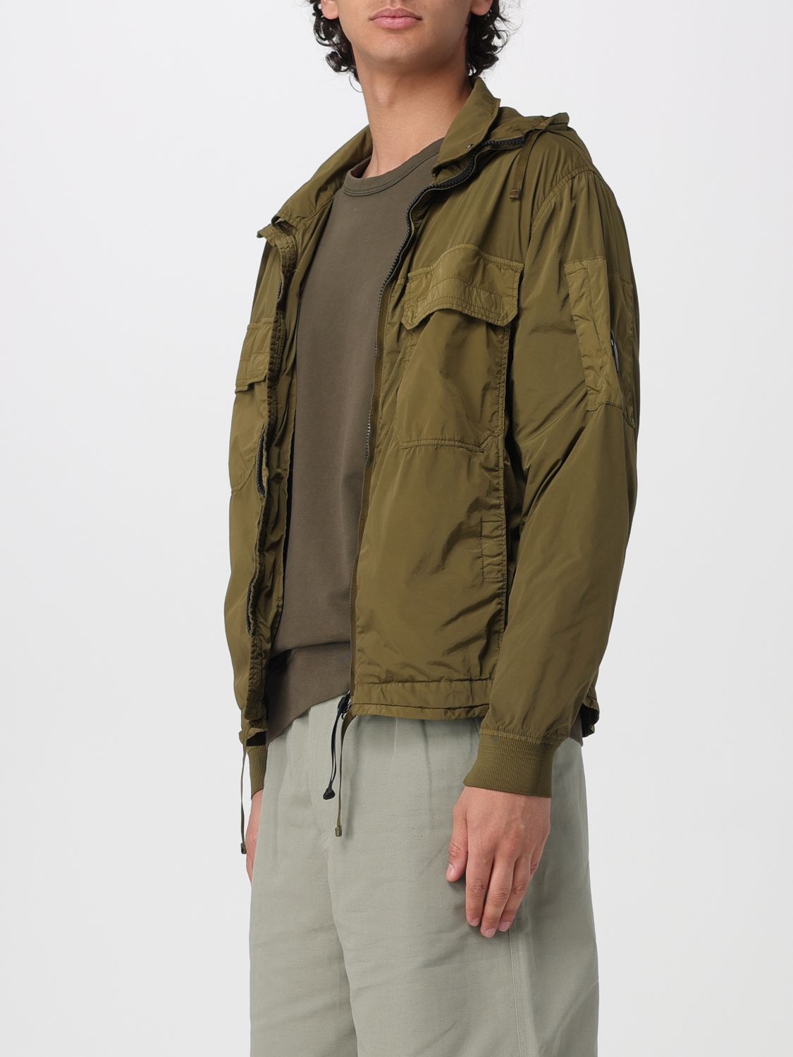 C. P. COMPANY Jacket Men color Green