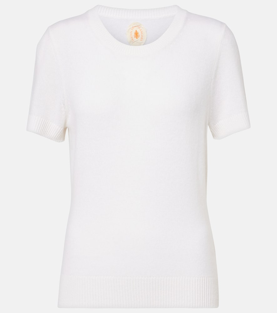 Knitted cashmere T-shirt