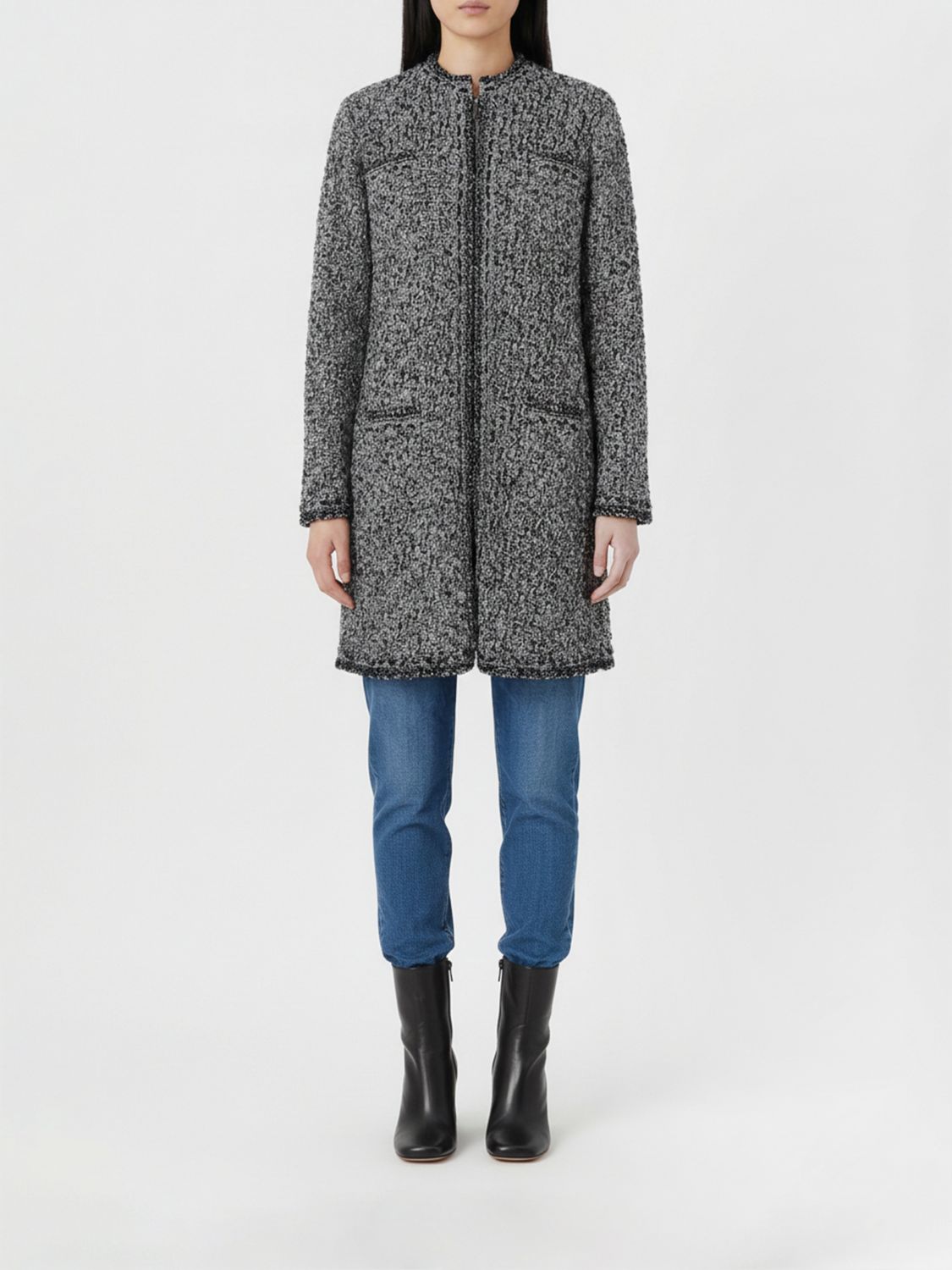 Coat Woman color Grey