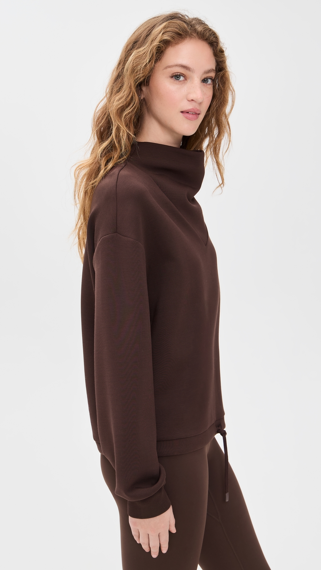 Betsy Sweatshirt Coffee Bean