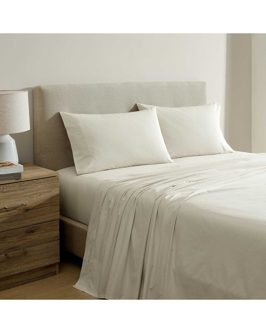 200 Thread Count Bayview Solid Cotton Percale Sheet Set