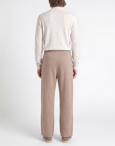 Man Pants Sand Size S Cashmere