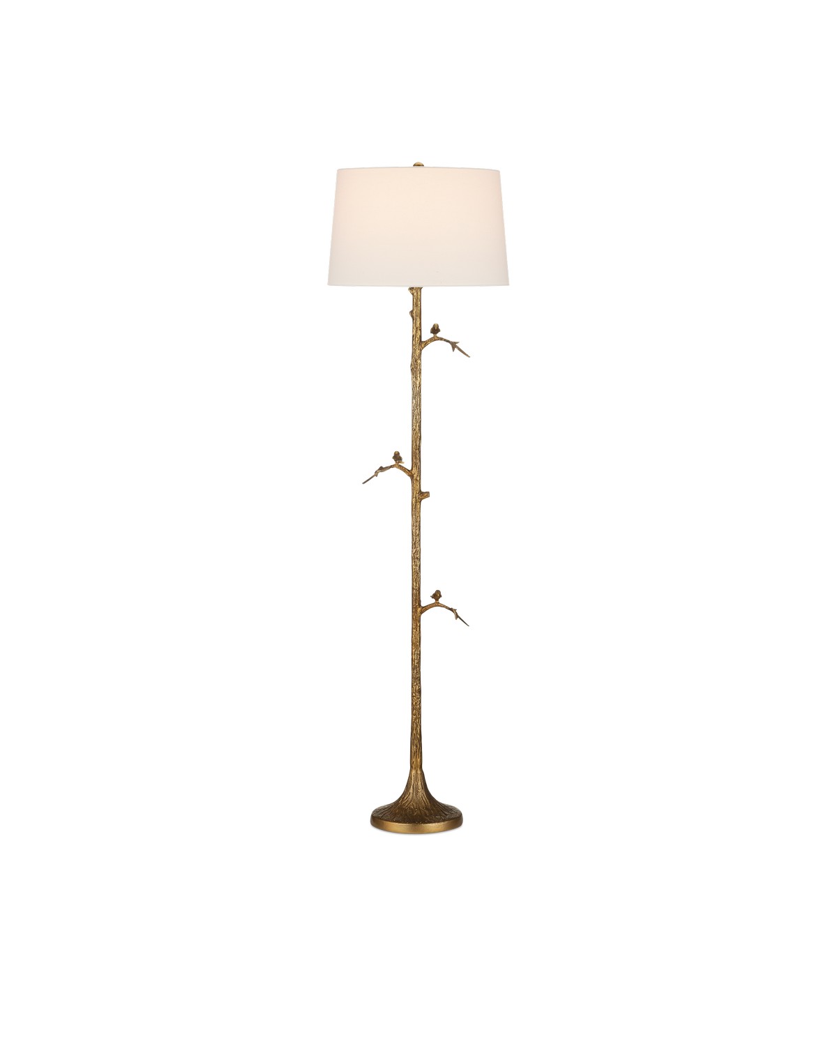 Antique Brass Floor Lamp from the Piaf Collection
