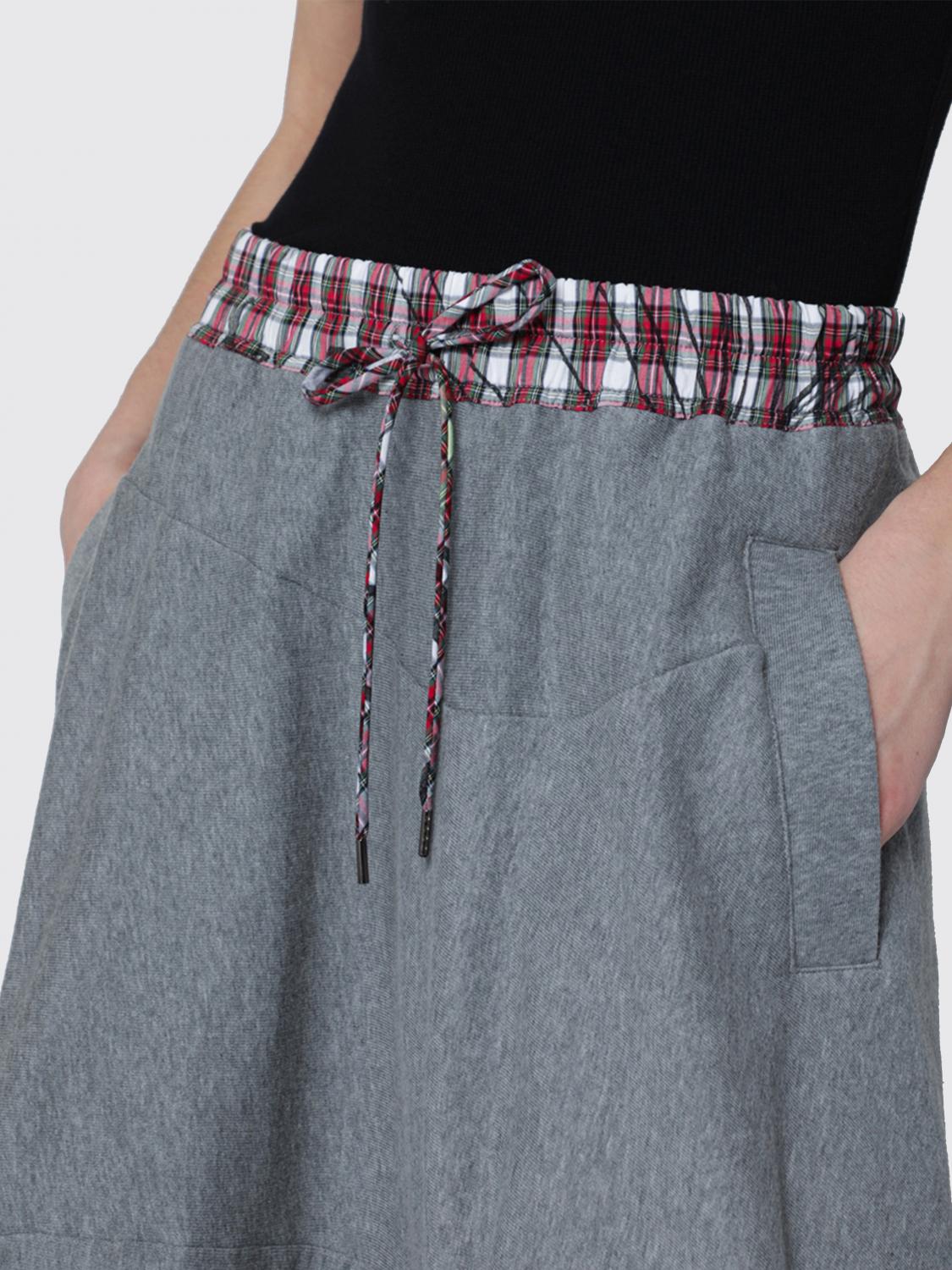 Skirt Woman color Grey